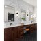 Z-Lite Cooper Vanity, 1-Light, 18 In.W x 4 In.L x 4.75 In.H, Matte Black/Frosted 1010-18W-MB-LED - alternate 2